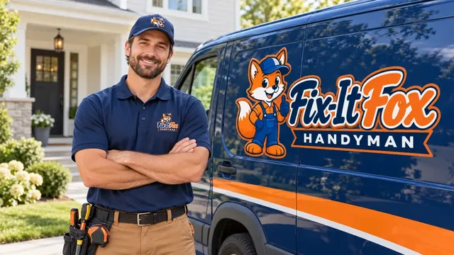 Fix-It Fox technician providing tv mounting in a Lexington, KY home